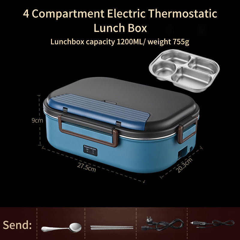 Electric Lunch Box Heating Constant Temperature Lunch Box Car Bento Box